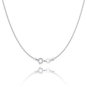 925 Sterling Silver Chain Necklace Chain for Women 1.1mm Cable Chains
